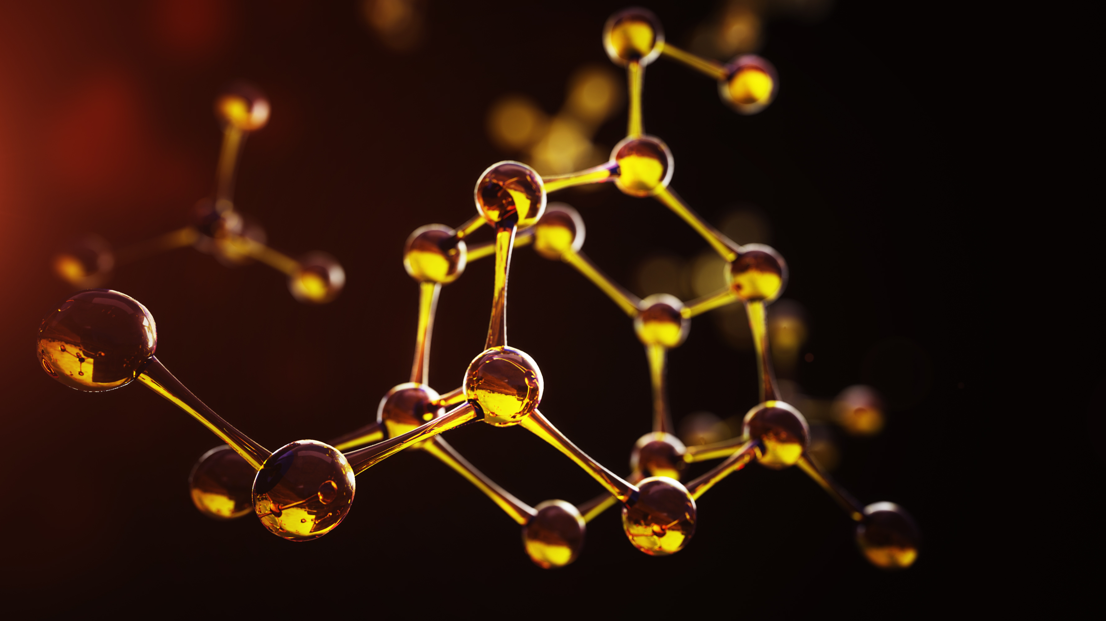 graphic representation of molecules 